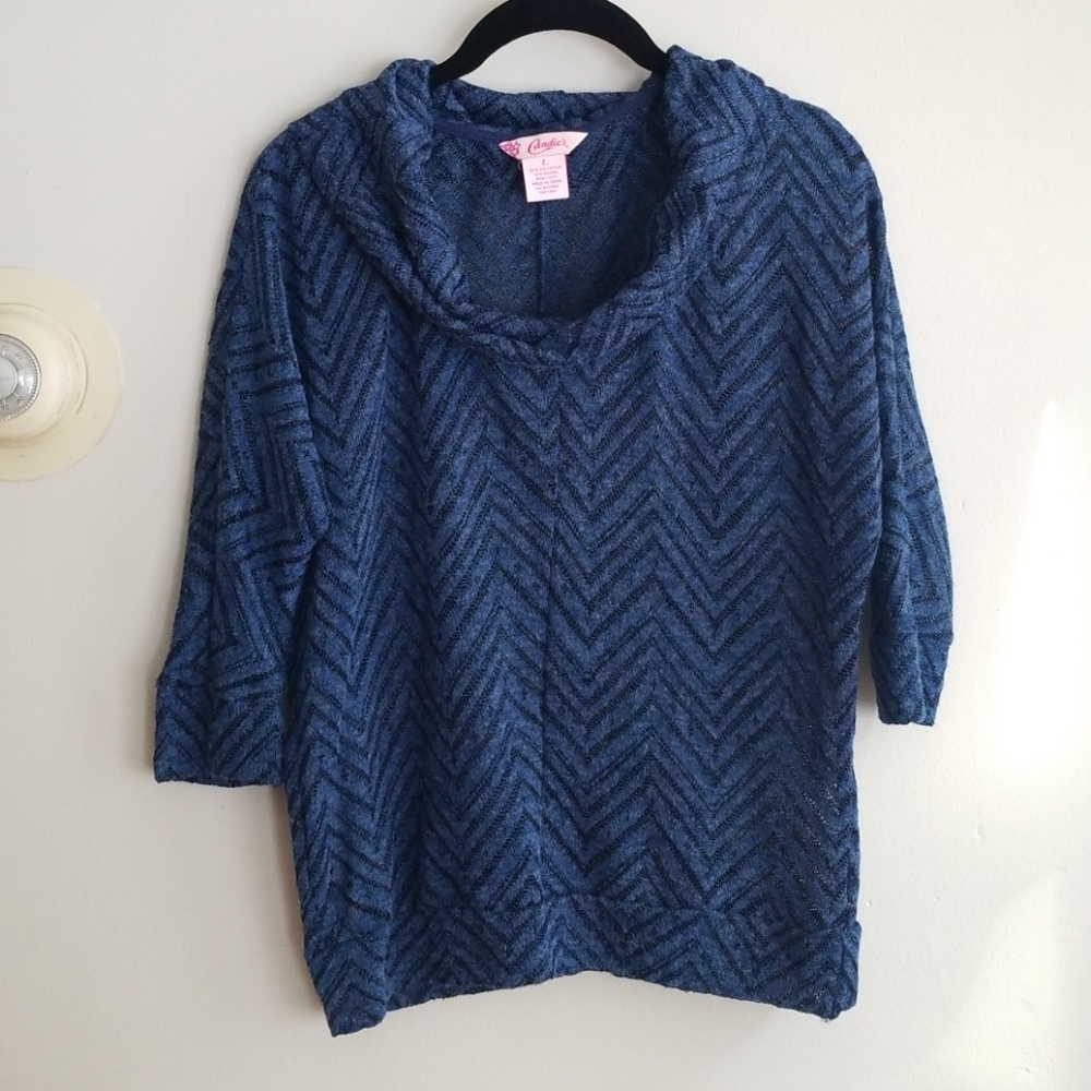 Cowl neck sweater